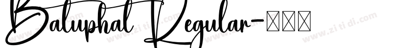 Batuphat Regular字体转换 Batuphat Regular字体转换